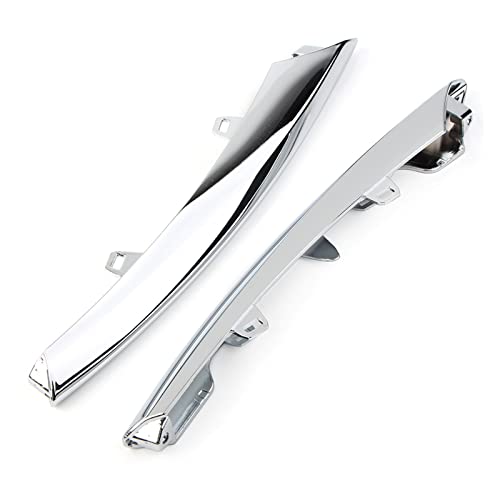 Spoiler de calandre latérale feux anti-brouillard avec insert chrome