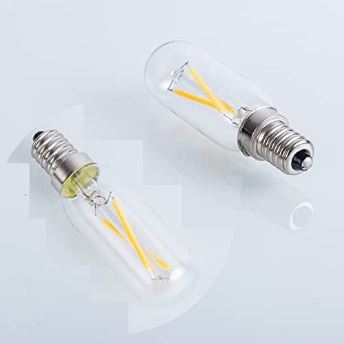 Beonllay Dimmable T6 Led Bulbs 25W Candelabra Bulbs 3000K Soft White, Clear Vintage 2W E12 Led Filament Edison Chandelier Light Bulbs With Decorative, 12 Pack #TOP5