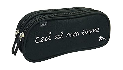 Trousse Scolaire Ronde Sora Quo Vadis - Multicolore - 8x23x8 Cm - Grande Capacité Pour Écoliers