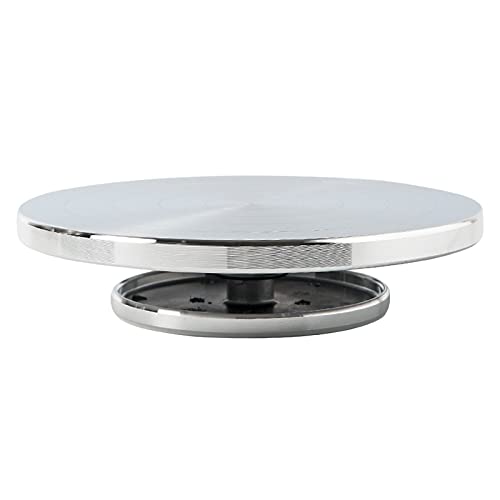 Sharplace Tour de Poterie, Support Pivotant à 360 °, Plateau Tournant, Plateau Tournant en Argile Métallique, Outil de Sculpture Tournette de Potier, 16cm
