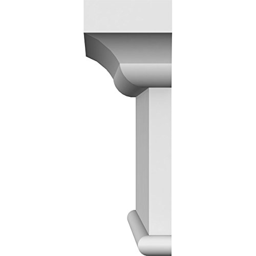 Ekena Millwork Crh06X60Pn-1 60" Bottom Width X 63 1/8" Top Width X 6 1/8"H X 1/2"P Panel Crosshead #TOP3