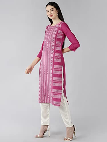 Image of Vaamsi Women Crepe Kurta