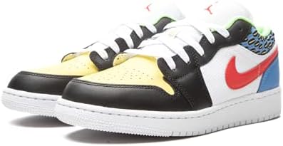 Jordan Youth Air 1 Low GS DH5927 006 White Mesh/Multicolor - Size 6Y | Image 1