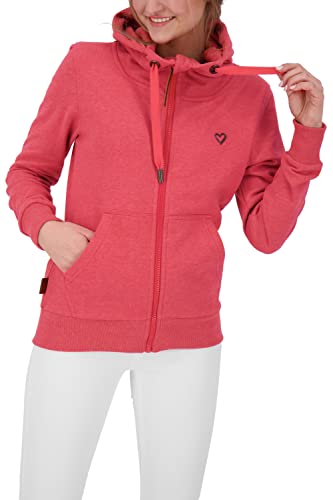 Alife and Kickin Damen YasminAK A Sweatjacket Sweatjacke Kapuzensweatjacke, Fuchsia, S Cover