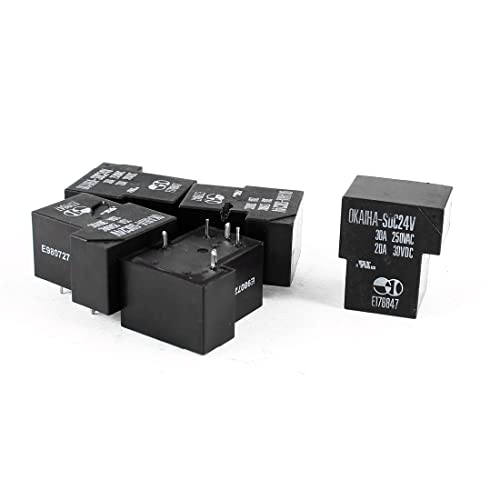 Relé de potencia DC 24V SPDT de 5 pines para evitar fallos en PCB