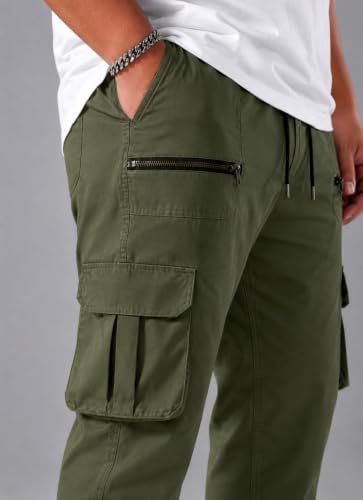 Image of INKKR Men Plus Size Cargo Pants || Plus Cargo Pants Cotton || 2XL-6XL