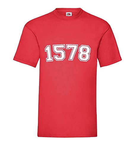 T-shirt homme rouge XXXL idéal pour vos sorties décontractées