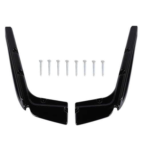Becquet de pare-chocs arrière pour BMW Série 3 F30 F31 12-19 en ABS noir brillant