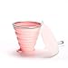 Zeltos Tasses Pliantes 180 ML de qualité Alimentaire à Eau Tasse de Voyage en Silicone en Silicone coloré rétractable Portable en extérieur Multifonction Tasse à Main (Color : 01)