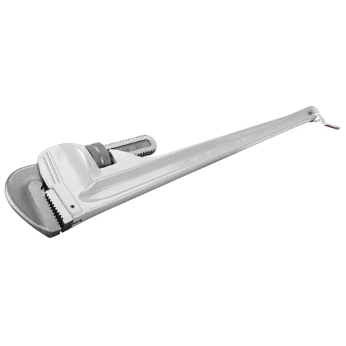 Image of Performance Tool W2136 36 in. Aluminum Straight Pipe Wrench | Heavy-duty plumbing tool. Precision milled and drop forged steel jaws. Strong, lightweight handle