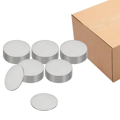 Gravure laser étampes plaques en acier inoxydable 304 ronde 26mm pour marquage et identification