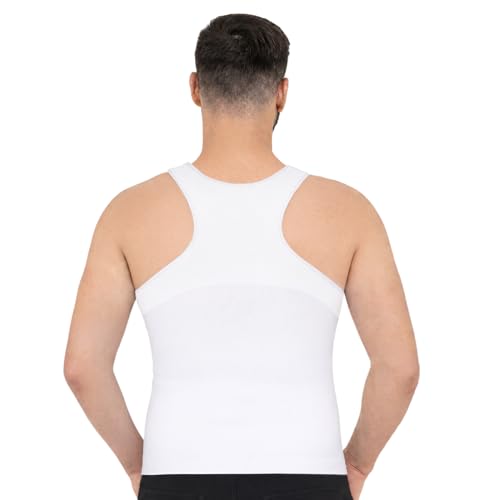 Image of dermawear Men Breezeology Zenrik-G Chest And Abdomen Vest Shapewear