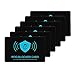100PCs RFID Blocking Card, Premium Contactless Wallet Purse Sheild Debit Credit Card RFID Inserts Blocker Protector Customized