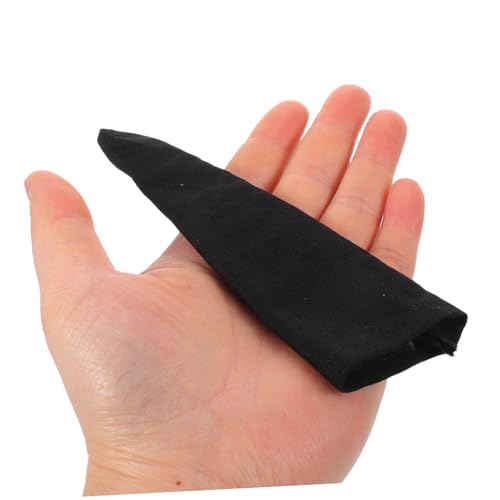 Funda pequeña para boquilla de máquina de nieve para eventos y protección en escenarios en locales. Cubierta de tela negra compatible con soplador miniatura 4