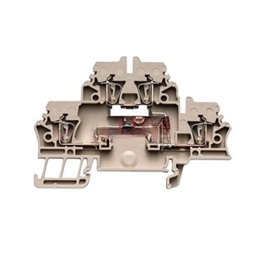 Borniers modulaires doubles ZDK 2.5/D/6 pour composants électroniques compacts