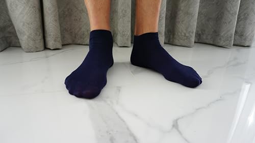 Image of RONDO Ankle Socks Unisex Thin Cotton Athletic Socks for Men for Women Running Socks Breathable Dry Fit Low Cut Golf Socks