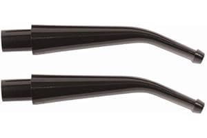 2 Black Bent Filter Bit Replacement Stem Missouri Meerschaum Corncob Pipe