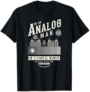 Mens Vintage Vacuum Tube Guitar Amplifier Tube Amplifier T-Shirt