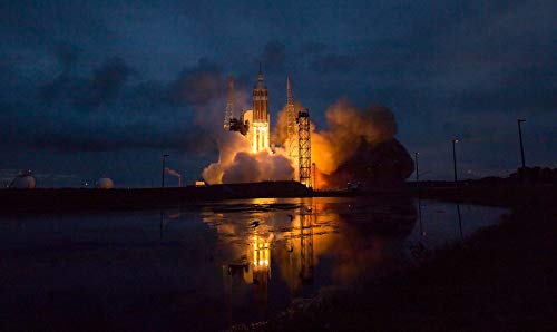 Home Comforts Orion Spacecraft NASA Delta Iv Heavy Rocket-20 Inch By 30 Inch Laminated Poster With Bright Colors And Vivid Imagery-Fits Perfectly In Many Attractive Frames