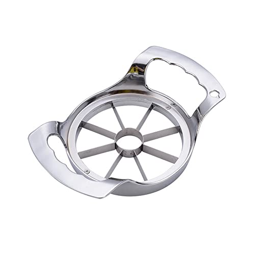 【Maniglia comodereQuest'affettatrice per frutta adotta un design umanizzato della maniglia e le maniglie dell'anello in acciaio sono tutte realizzate in lega di zinco ad alta resistenza e la superficie è lucidata. Liscio e comodo, conveniente per la tua operazione di pressatura.