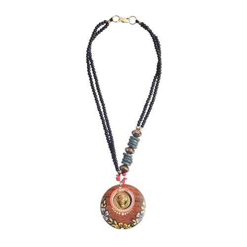 Image of AAKRITI ART CREATIONS Handcrafted Tribal Dhokra & Royal Brass Necklace Collection | Queen, Cleopatra & Heritage-Inspired Statement Jewelry | Artisan Ethnic Necklaces for Women