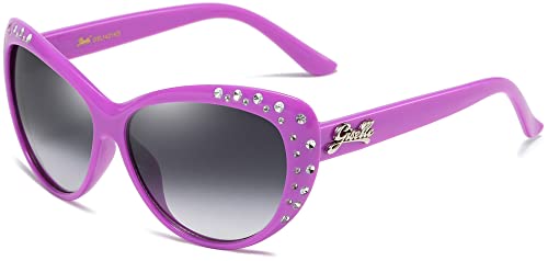 Image of Giselle Kids AGE 6-14 Rhinestone Cat Eye Sunglasses