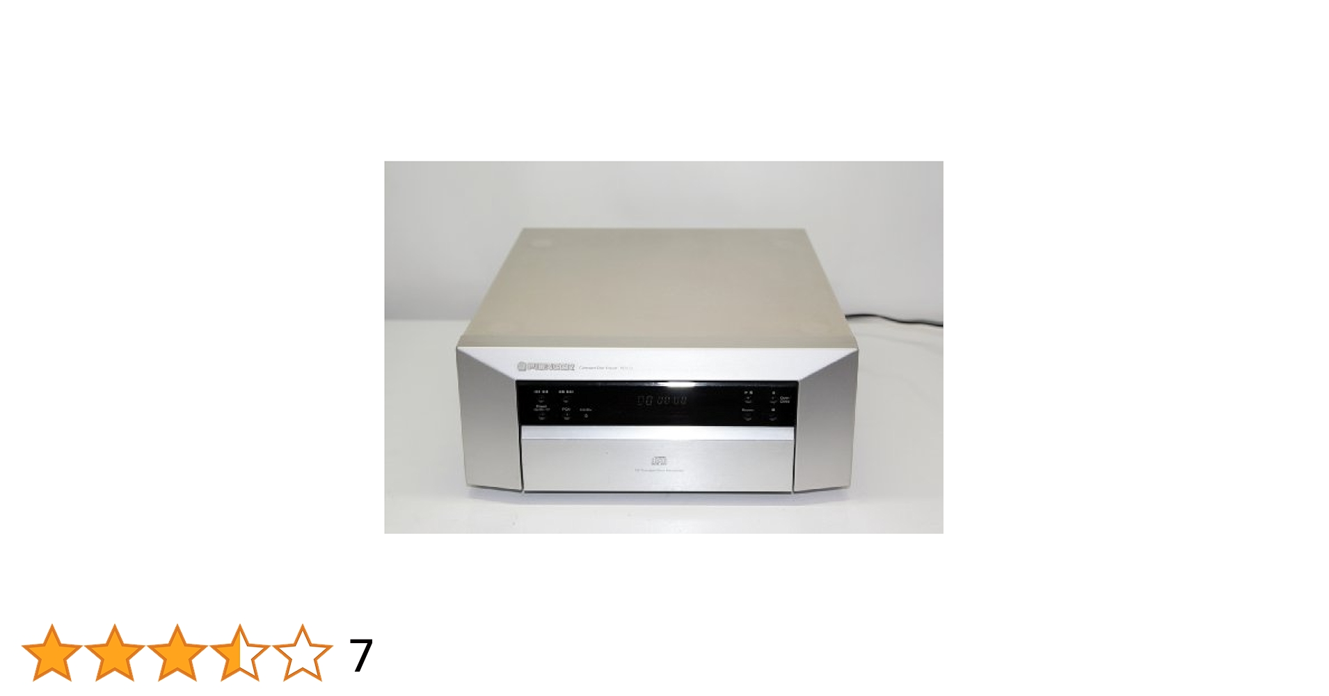 美品☘️ パイオニア　PD-C3　Pioneer　コンパクトディスクプレーヤー Amazon | パイオニア Pioneer ｜ターンテーブル方式 CD