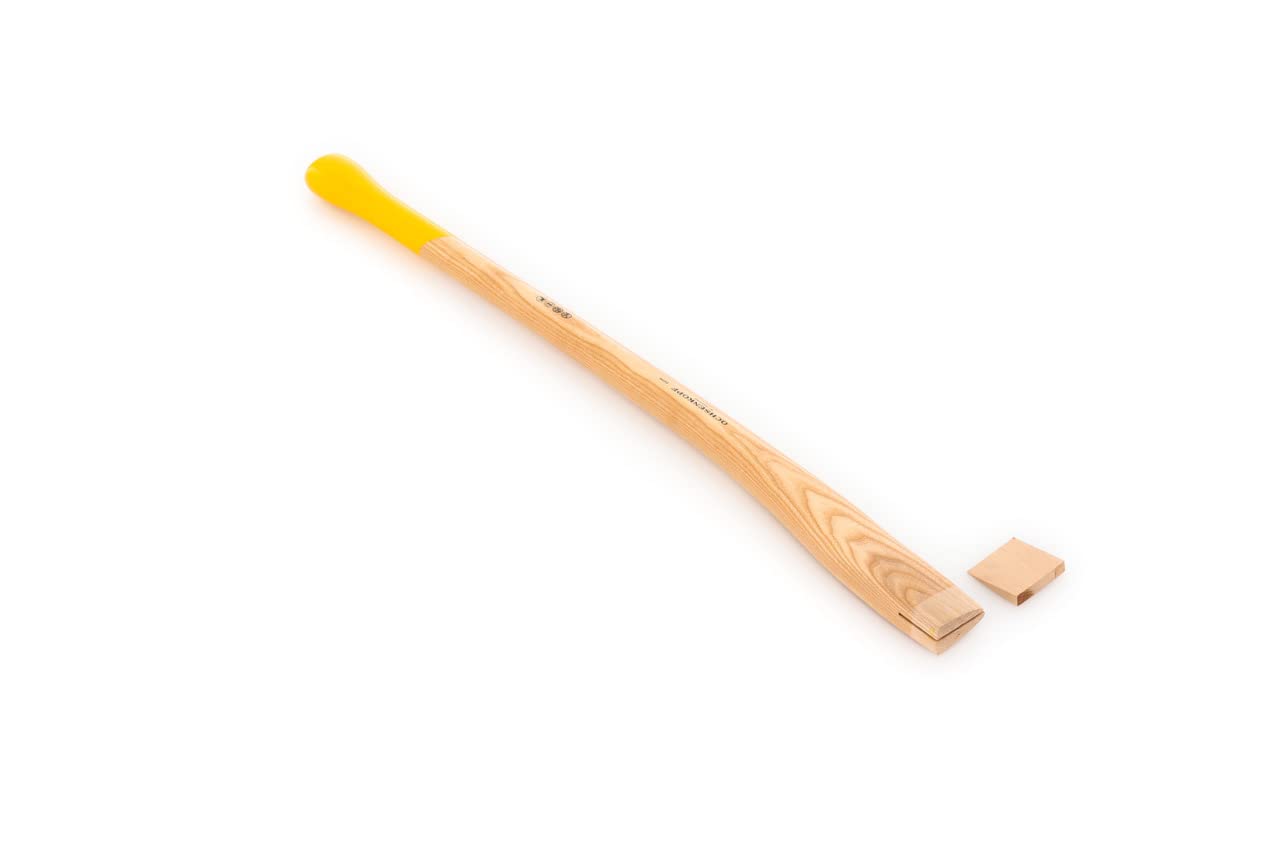 OCHSENKOPF Ersatzstiel für Spaltbeil, Stiel aus Eschenholz, 850 mm, 725 g, Knauf, Forstwerkzeug, OX E-85 E-0850