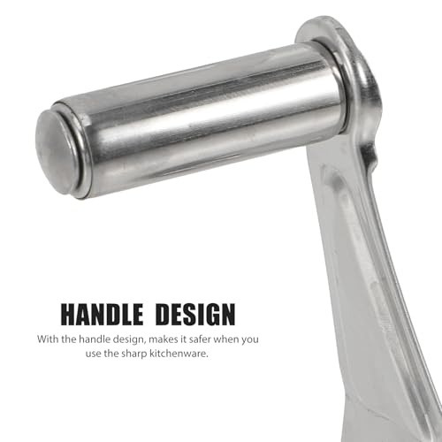 Rallador manual giratorio de acero inoxidable Luxshiny miniatura 6
