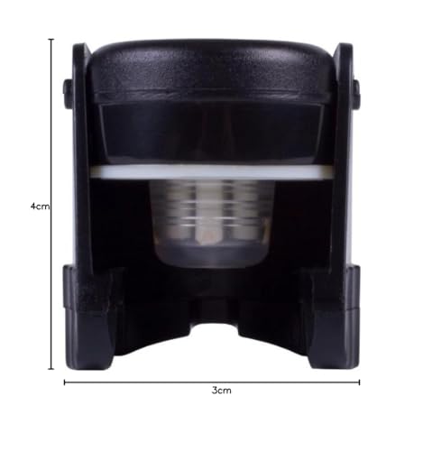 Koala Internatioal 6627Nn01 Tapón Hermético Para Champagne, Negro