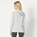 Amazon Essentials Damen Athletische Weiche Leichte Funktions-Trainings-Kapuzen... Taube Space-dye, M