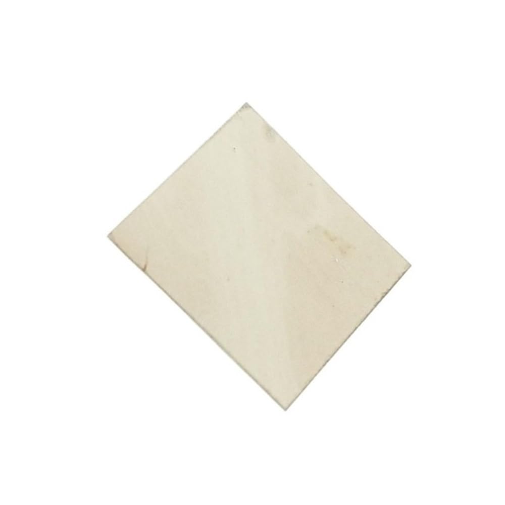 Cienka przezroczysta osłona termiczna z miki, kwadratowa 0,1 mm, naturalna(11mm)