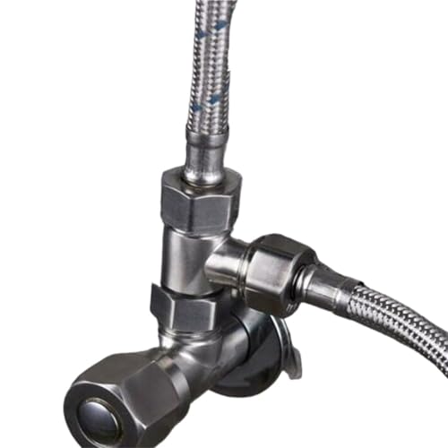 Adaptateur cuivre G1/2 anti-fuite pour diviser l'eau de douche et WC