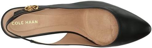 Cole Haan Women's The GO-to Slingback Pump 45MM, Black Leather, 7 | Image 4