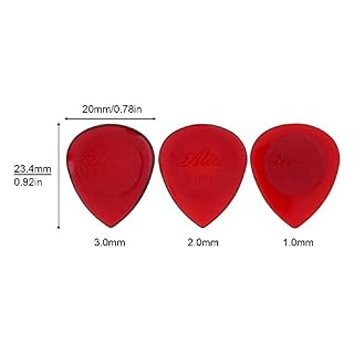 WGOEODI 100 pcs/lot médiators de Guitare, plectre de Forme de gouttelettes d’eau antidérapantes colorées ABS, pour… - Les Beatles, Paul McCartney, John Lennon, RIngo Starr, George Harrison WGOEODI 100 pcs/lot médiators de Guitare, plectre de Forme de gouttelettes d'eau antidérapantes colorées ABS, pour… – Image 4