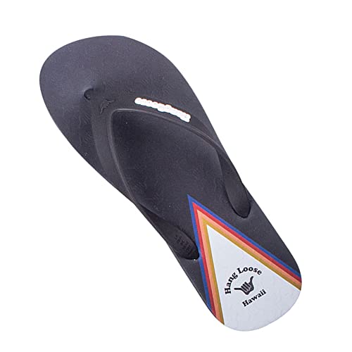 Sandálias Hang Loose, Old Is Cool, Masculino, Preto/Preto, 42
