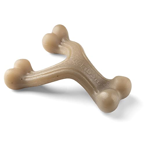 Nylabone Maximum Strength Tough Extreme Puppy Gourmet Wishbone Dog Chew Toy, Adult Teeth
