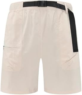 Men's 5 Inch Quick Dry Casual Shorts Loose Fit Drawstring Athletic for Outdoor Running Gym Workout