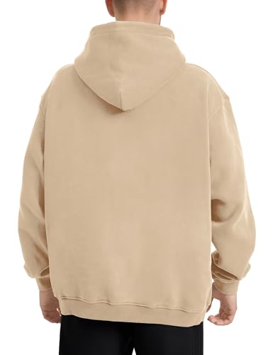 Image of Hatant Oversized Hoodie Sweatshirts for Men Couples Heavyweight Hoodies Pullover Vintage Mens Acid Wash Sweaters Clothes 2026