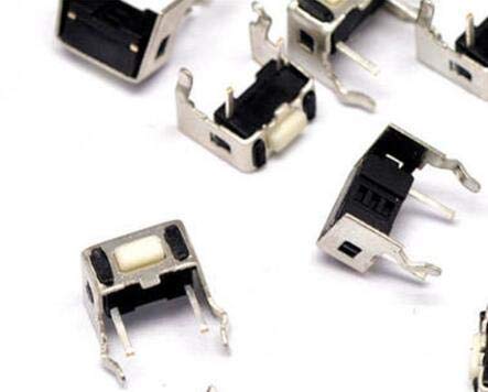 Interruptor táctil 3x6x4.3mm momentáneo de 2 pines para PCB electrónica