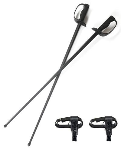 RynForge 2-Pack 39 Polypropylene Rapier Training Swords Fencing Cosplay