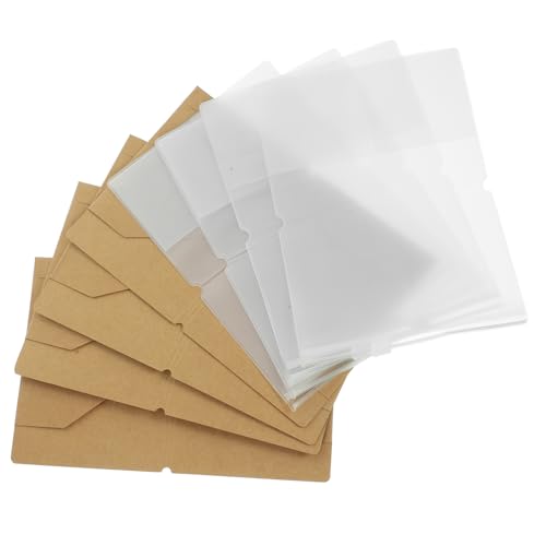 4pezzi Kraft Con Pvc Organizer e Multifunzionale Per Design Per Documenti e Accessori