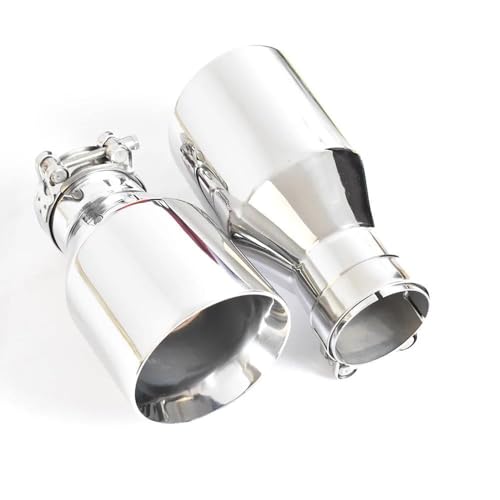 Escape de coche en acero inoxidable con diseño robusto de doble pared 4