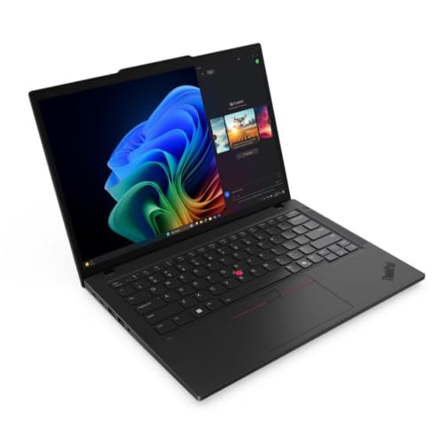 Image of Lenovo ThinkPad T14 Gen 6 21QG0045US 14 inch Notebook - WUXGA - 60 Hz - Intel Core Ultra 7 2nd Gen 258V - 32 GB - 512 GB SSD - English (US) Keyboard - Black