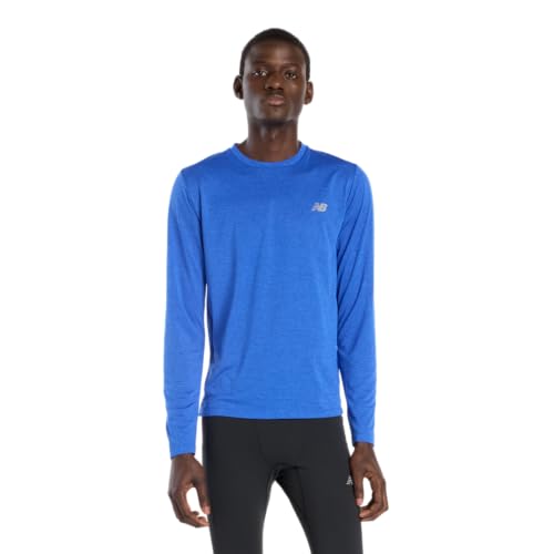 new balance(ニューバランス) MT41256 Athletics 長袖Tシャツ (MT41256) ドライ 速乾 メンズランロングスリーブ