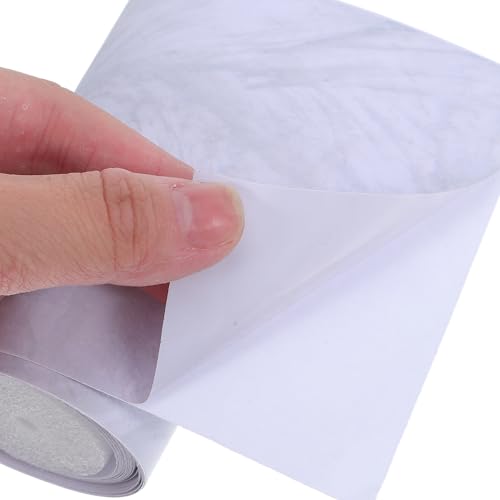Zócalo autoadhesivo de mármol de 10 cm x 2,4 m resistente para cocina y baño 4