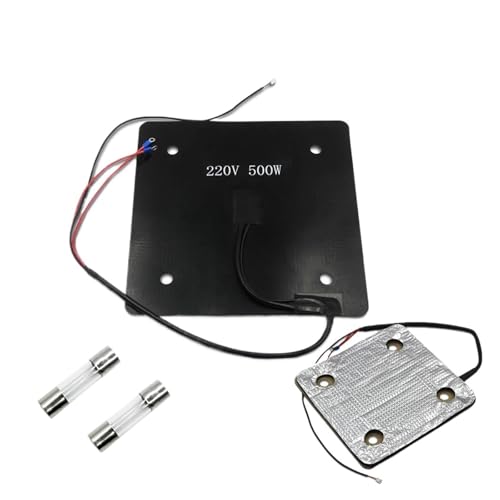 3Dプリンター用ホットベッド加熱コットンヒューズキット、Artillery Sidewinder SW-X1 & Genius対応、110V/220V、自己接着式&一体型成形(SW-X1 220V Kit)