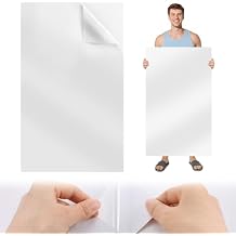Aulock 4ft x 2.8ft Exlarge Pool Liner Repair Patch - Self-Adhesive Vinyl Patch Kit for In-Ground or Above Ground Pools Inflatable Swimming Pools, Clear