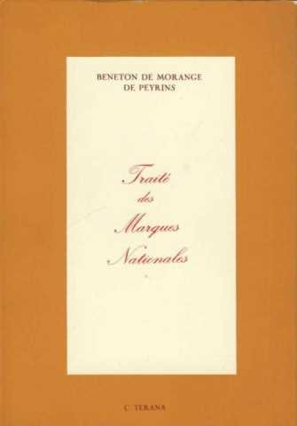 traite des marques nationales tant de celles qui servent à la distinction d'une nation en général, que de celles qui distinguent les différents rangs des personnes dont cette nation est composée, et qui les unes et les autres ont donné origine aux armoirie