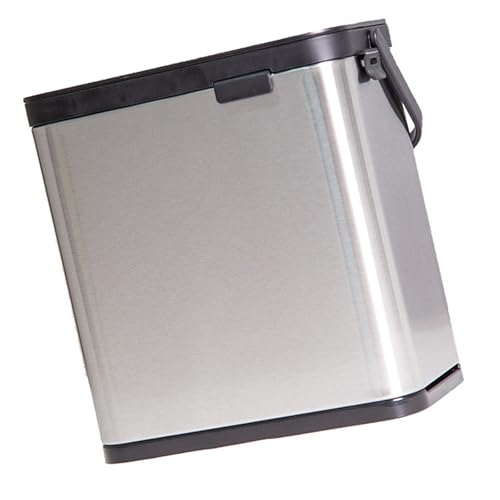 Stainless Steel Compost Bin with Lid Multipurpose Kitchen Waste Container for Easy nization and Eco Friendly Composting Solutions